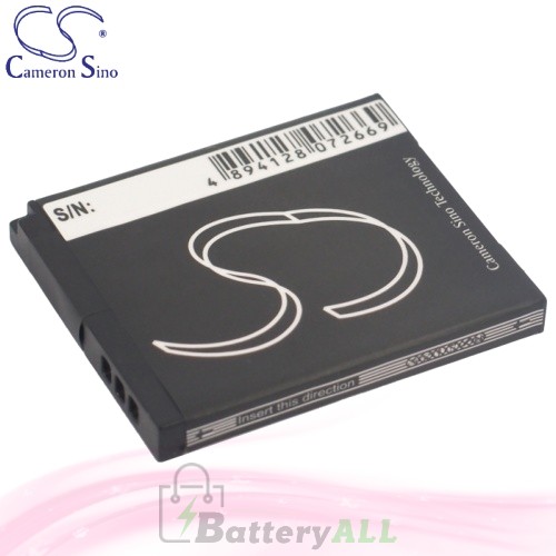 CS Battery for Panasonic Lumix DMC-SZ3V / DMC-SZ3W / DMC-SZ9 Battery 600mah CA-BCL7MC