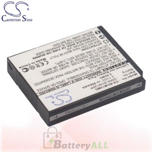 CS Battery for Panasonic Lumix DMC-ZS30S / DMC-ZS30W Battery 950mah CA-BCM13MC