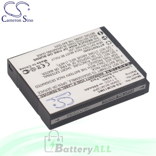 CS Battery for Panasonic Lumix DMC-ZS30 / DMC-TZ55 Battery 950mah CA-BCM13MC