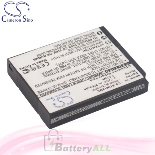 CS Battery for Panasonic Lumix DMC-TZ40 / DMC-TZ41 Battery 950mah CA-BCM13MC