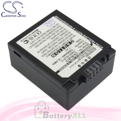 CS Battery for Panasonic Lumix DMC-G1WEG-A / DMC-GH1R Battery 1250mah CA-BLB13