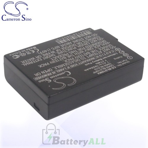 CS Battery for Panasonic DMW-BLD10E / DMW-BLD10GK Battery 1050mah CA-BLD10MX