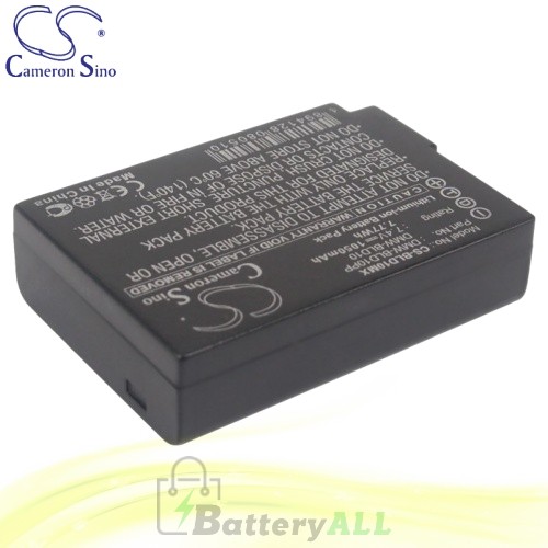 CS Battery for Panasonic Lumix DMC-GX1XGK / DMC-GX1XK Battery 1050mah CA-BLD10MX