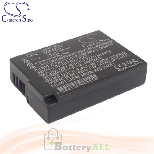 CS Battery for Panasonic Lumix DMC-GF2S / DMC-TS2Y Battery 1050mah CA-BLD10MX