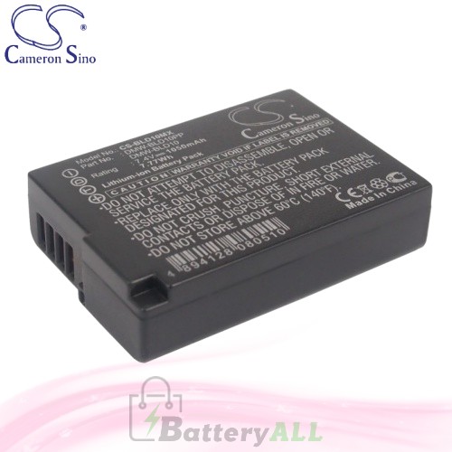 CS Battery for Panasonic Lumix DMC-G3R / DMC-G3W / DMC-ZS7R Battery 1050mah CA-BLD10MX