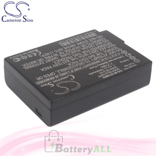 CS Battery for Panasonic Lumix DMC-G3WGK / DMC-G3WK Battery 1050mah CA-BLD10MX