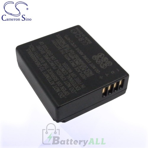CS Battery for Panasonic Lumix DMC-GF3K / DMC-GF3R / DMC-GF3T Battery 750mah CA-BLE9MC