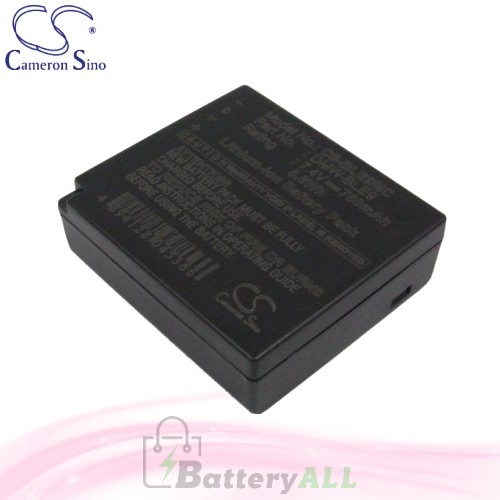 CS Battery for Panasonic Lumix DMC-GF3KW / DMC-GF3P / DMC-S6K Battery 750mah CA-BLE9MC