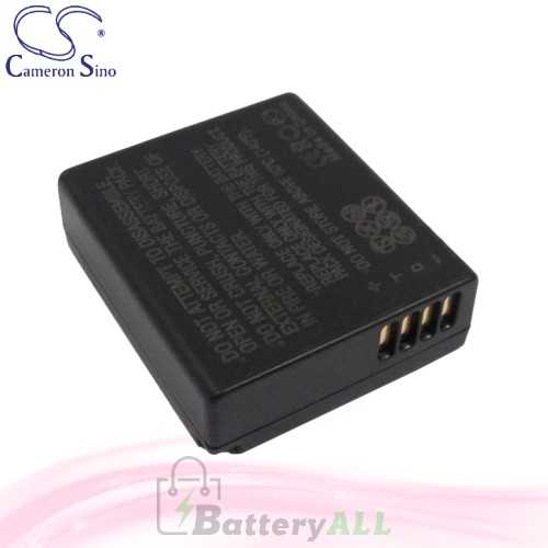 CS Battery for Panasonic Lumix DMC-GF5 / DMC-GF6 / DMC-GF6K Battery 750mah CA-BLE9MC