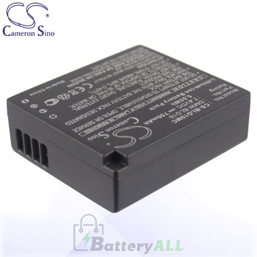 CS Battery for Panasonic DMW-BLG10 / DMW-BLG10E Battery 750mah CA-BLG10MC
