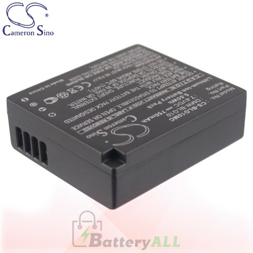 CS Battery for Panasonic Lumix DMC-GF3W / DMC-GX7K Battery 750mah CA-BLG10MC
