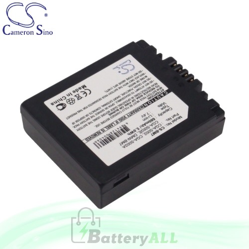 CS Battery for Panasonic Lumix DMC-FZ1 / DMC-FZ1A / DMC-FZ1A-K Battery 680mah CA-BM7