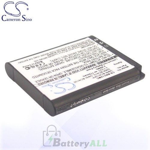 CS Battery for Panasonic DMW-BCN10GK / DMW-BCN10PP Battery 770mah CA-BNC10MC