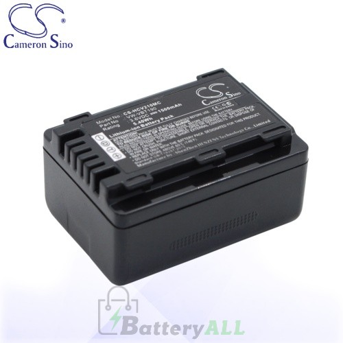 CS Battery for Panasonic HC-550EB / HC-727EB / HC-W580 Battery 1500mah CA-HCV210MC