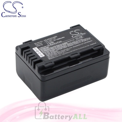 CS Battery for Panasonic HC-V520 / HC-V520GK / HC-V520M Battery 1500mah CA-HCV210MC