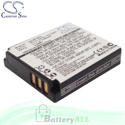 CS Battery for Panasonic Lumix DMC-FX07EGM / DMC-FX07S Battery 1150mah CA-NP70FU