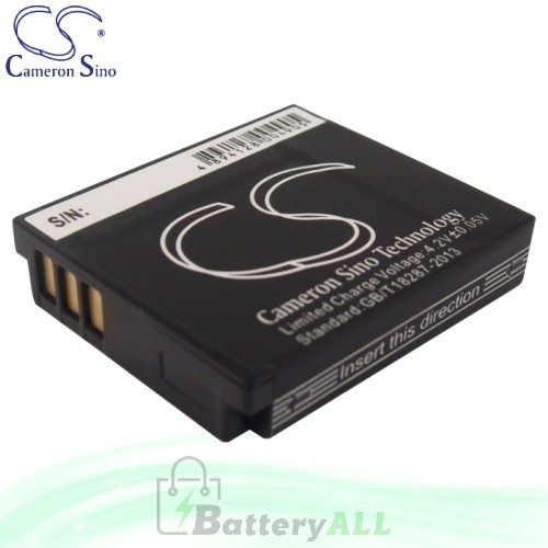 CS Battery for Panasonic Lumix DMC-FX3EGM / DMC-FX3EG-S Battery 1150mah CA-NP70FU