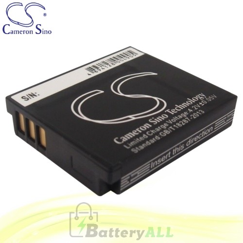 CS Battery for Panasonic Lumix DMC-FX9EB-K / DMC-FX9EBS Battery 1150mah CA-NP70FU