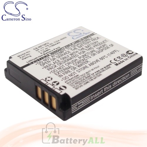 CS Battery for Panasonic Lumix DMC-FX9EF-K / DMC-FX9EF-S Battery 1150mah CA-NP70FU