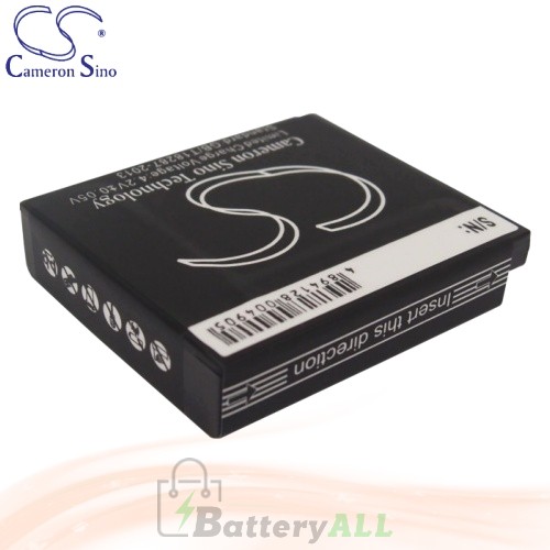 CS Battery for Panasonic Lumix DMC-FX9EG-S / DMC-FX9GK Battery 1150mah CA-NP70FU