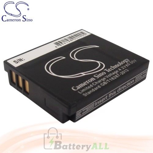 CS Battery for Panasonic Lumix DMC-FX9GN / DMC-FX9-H Battery 1150mah CA-NP70FU