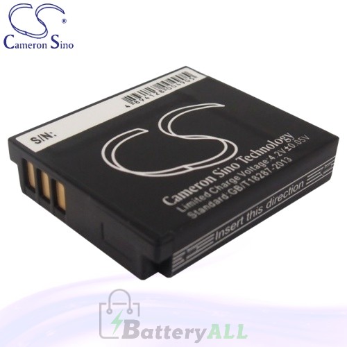 CS Battery for Panasonic Lumix DMC-FX12GK / DMC-FX12K Battery 1150mah CA-NP70FU