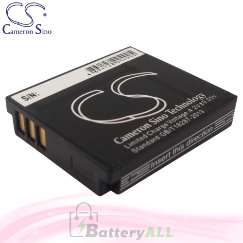 CS Battery for Panasonic Lumix DMC-FX01EB-W / DMC-FX01EG-A Battery 1150mah CA-NP70FU