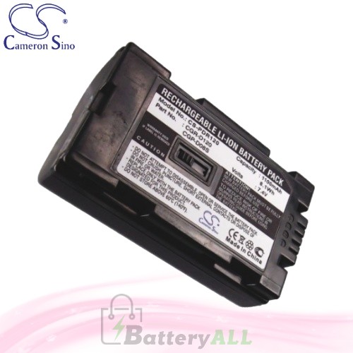 CS Battery for Panasonic NV-EX1B / NVEX3 / NV-EX3 / NV-GS1B Battery 1100mah CA-PDR120