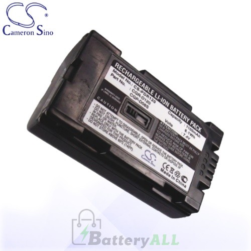 CS Battery for Panasonic CGR-D120E/1B / NV-DA1B / NV-DA1EN Battery 1100mah CA-PDR120