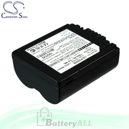 CS Battery for Panasonic Lumix DMC-FZ18EG-K / DMC-FZ18EG-S Battery 750mah CA-PDS006