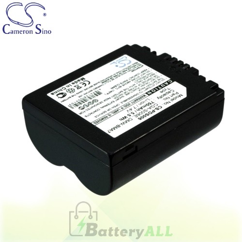 CS Battery for Panasonic Lumix DMC-FZ50K / DMC-FZ30BB Battery 750mah CA-PDS006