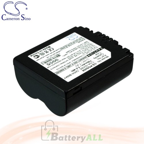 CS Battery for Panasonic Lumix DMC-FZ50EGM / DMC-FZ50S Battery 750mah CA-PDS006