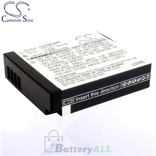 CS Battery for Panasonic DMW-BLH7 / DMW-BLH7E / DMW-BLH7PP Battery 600mah CA-PGM100MC