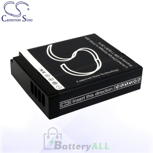 CS Battery for Panasonic Lumix DMC-GM1KK / DMC-GM1KS Battery 600mah CA-PGM100MC