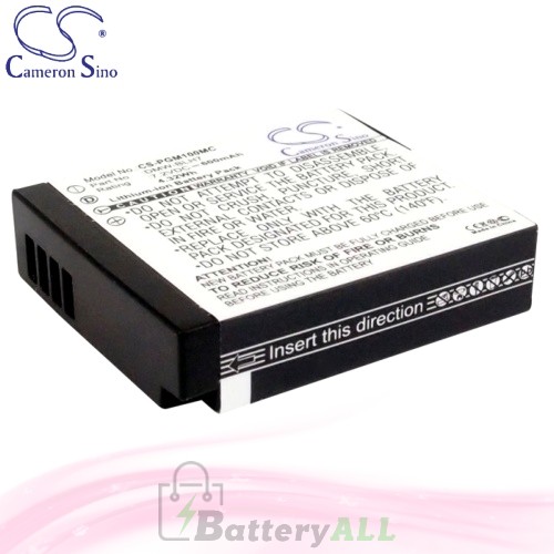 CS Battery for Panasonic Lumix DMC-GM1W / DMC-GM5 / DMC-GM1 Battery 600mah CA-PGM100MC
