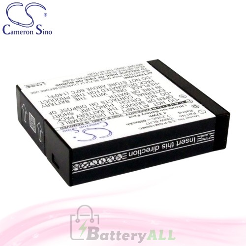 CS Battery for Panasonic Lumix DMC-GM5K / DMC-LX10 Battery 600mah CA-PGM100MC