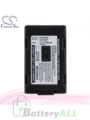 CS Battery for Panasonic AG-DVC62 / AG-DVC63 / AG-DVX100AE Battery 5400mah CA-PVD54S