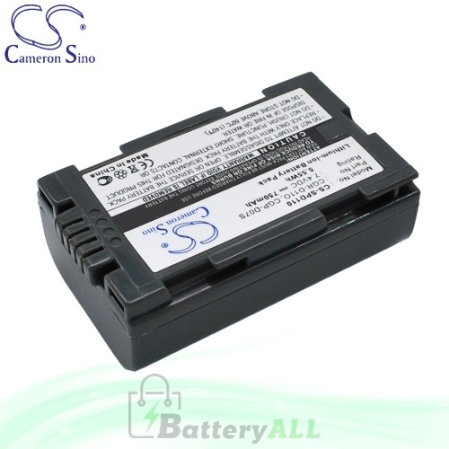 CS Battery for Panasonic PV-DV600 / PV-DV600K / PV-DV700 Battery 750mah CA-SPD110