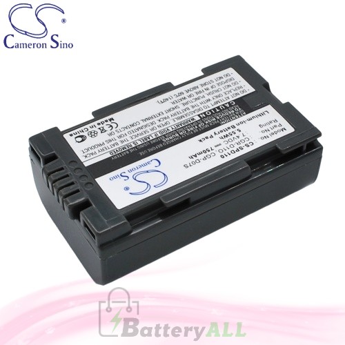 CS Battery for Panasonic NV-DS11ENA / NV-DS11ENC / NV-DS12B Battery 750mah CA-SPD110