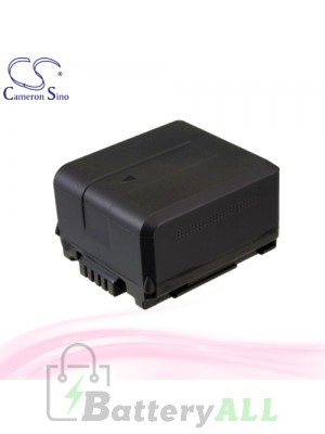 CS Battery for Panasonic HDC-HS250K / HDC-HS20 / HDC-HS20K Battery 1320mah CA-VBG130