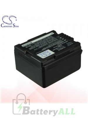 CS Battery for Panasonic HDC-HS300PC / HDC-HS350 / HDC-HS700 Battery 1320mah CA-VBG130