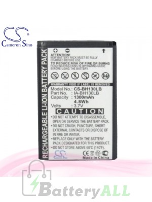 CS Battery for Samsung SMX-C24 / SMX-C24BP / SMX-C200 Battery 1300mah CA-BH130LB
