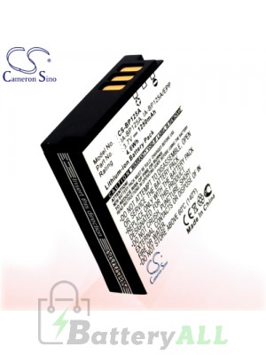 CS Battery for Samsung HMX-Q130TP / HMX-Q130UN / HMX-Q130UP Battery 1250mah CA-BP125A