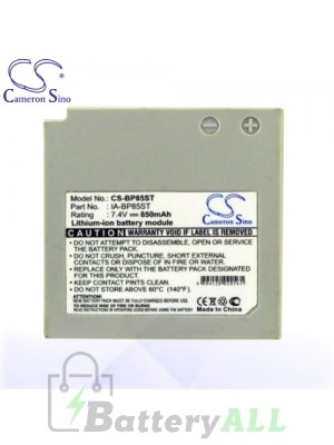 CS Battery for Samsung VP-HMX10 / VP-HMX10C / VP-HMX20C Battery 850mah CA-BP85ST