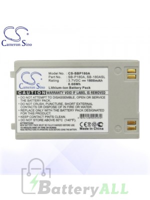 CS Battery for Samsung SC-MM10S / SC-X205L / SC-X205WL Battery 1800mah CA-SBP180A