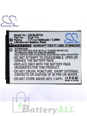 CS Battery for Samsung SLB-11A / EA-SLB11A / SLB11A Battery 1050mah CA-SLB11A