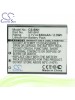 CS Battery for Sony Cyber-shot DSC-W650 / DSC-W650B / DSC-W650R Battery 630mah CA-BN1