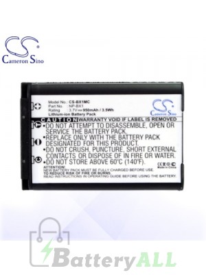 CS Battery for Sony Cyber-shot DSC-HX90V / DSC-RX1 / DSC-RX100 Battery 950mah CA-BX1MC