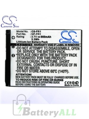 CS Battery for Sony Cyber-shot DSC-P150 / DSC-P150/B / DSC-P200 Battery 900mah CA-FR1