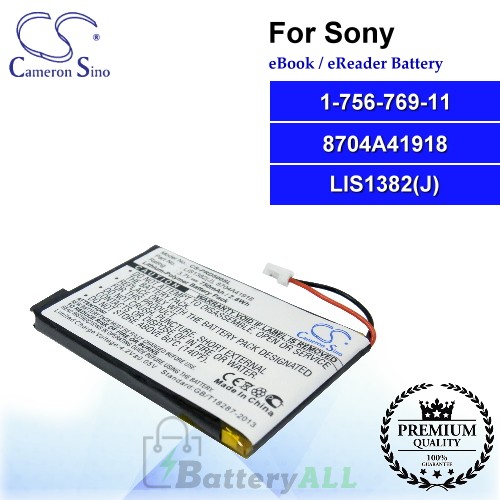 CS-PRD500SL For Sony Ebook Battery Model 1-756-769-11 / 8704A41918 / LIS1382(J)